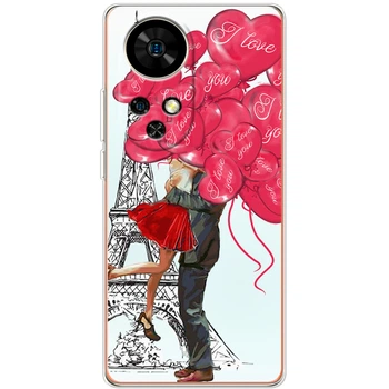 Силиконовый чехол BoxFace Ulefone Note 17 Pro Love in Paris (65170-up2460)