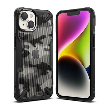 Чехол Fusion X для iPhone 14 Camo Black (FX635E73)
