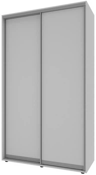 Шкаф-купе двухдверный Matro (Luxe Studio) Классик 120 х 60 х 240 см ДСП + ДСП Белое дерево (14811235-909)
