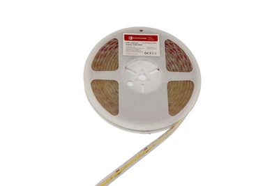LED стрічка 10Вт 24В COB 320 діодів нейтральний білий 4000К, серія COB, гарантія 3 роки