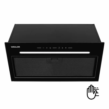Полновстраиваемая вытяжка WEILOR LUNA WBG 58 BLACK
