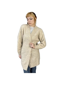 Жіночий кардиган H&M 720587-4 L(175/104) бежевий (2000005021671)