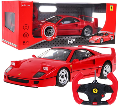Samochód zdalnie sterowany Rastar Ferrari F40 (6930751314368)