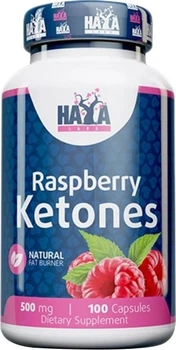 Малинові кетони Haya Labs Raspberry Ketones 500 мг 100 капсул (854822007026)