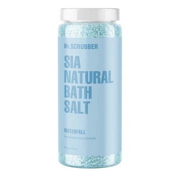Парфумована сіль для ванни Mr.SCRUBBER Sia Natural Bath Salt Waterfall, 600 г (4823109702899)