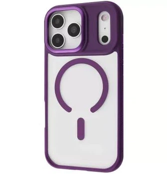 Чохол Proove Clear Essence Case with Magnetic Ring iPhone 17 Pro Deep Purple