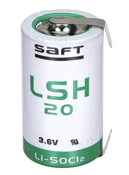 Литиевая батарейка SAFT LSH 20 CNR, D, 3,6 В, 13000 мАч