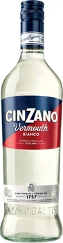 Вермут Cinzano Bianco напівсолодкий 0.75 л 15% (8000020000365)