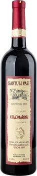Вино Kartuli Vazi Кіндзмараулі червоне напівсолодке 0.75 л (4860001680283_4860127040213)