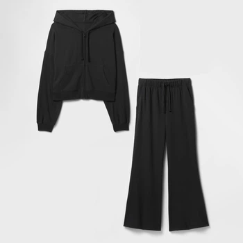 Спортивный костюм женский GAP 241747891 S Черный (1159844546)