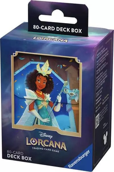 Коробка для карток Ravensburger Disney Lorcana Shimmering Skies S05 Tiana (4050368984067)