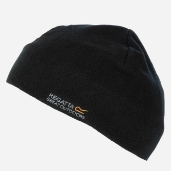 Детская зимняя флисовая шапка-бини Regatta Taz Hat II RKC088-800 54 см Черная (5051513331629)