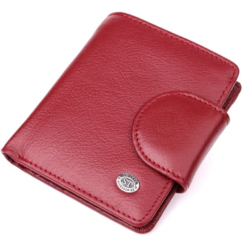 Кошелек ST Leather 23071 9,5х11х2 см Бордовый