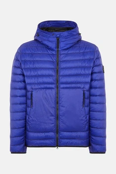 Куртка No Brand Hooded Lightweight Down Jacket Blue M