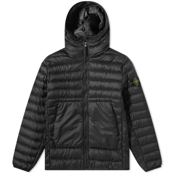 Куртка No Brand Hooded Lightweight Down Jacket Black XL