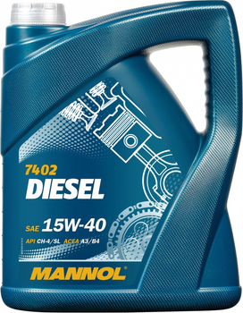 Olej silnikowy Mannol Diesel 15W-40 5 l (000051125026)