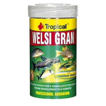 Корм для донных аквариумных рыб Tropical Welsi Gran гранулы 65 г (MLZ6927)