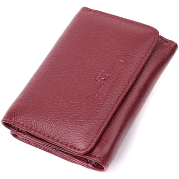 Кожаный кошелек для женщин ST Leather 22507 Бордовый