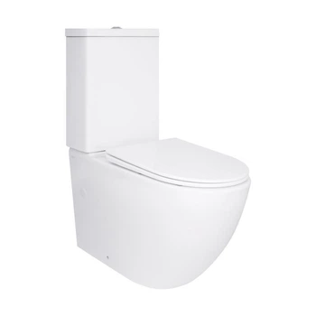 Унитаз напольный Qtap Jay керамический белый с сиденьем Soft-close (SD00053257)