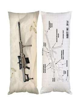 Подушка дакімакура Barrett M82 30х60см 3197