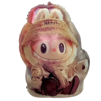 Фольгированный шар Labubu | Лабубу в шапке, 57 × 48 см