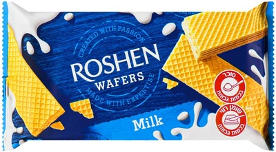 Вафлі Roshen Wafers молоко 216г