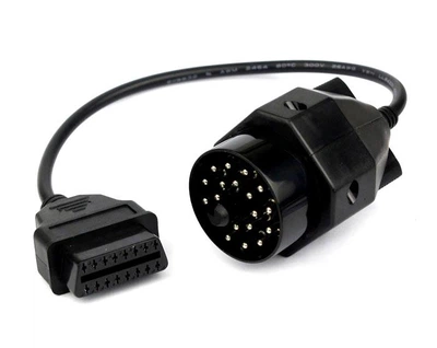Переходник OBD2 BMW 20 pin для подключения диагностики к авто BMW (20pin - 16pin) Полная распиновка