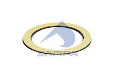 Уплотнительное кольцо ступицы BPW 130x186x4 Sampa (070023)