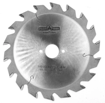 Диск пильный PROFITOOL - 140х2,4х1,4х20 мм Z=18, W (ATB) (2114002)