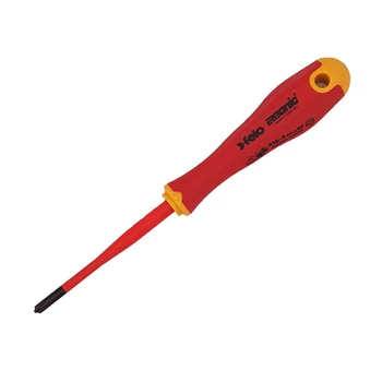 Отвертка FELO Plus/Minus H2x100х115 мм высоковольтная ERGONIC VDE E-slim 1000V (41629390)