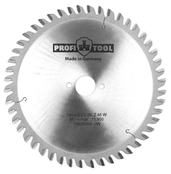 Диск пильний PROFITOOL - 160х2, 2х1, 4х20 мм Z = 48, W (ATB) (2116005)
