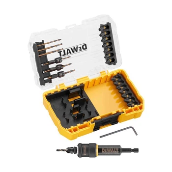 Набір пілотних свердел DeWALT з зенкерами FLEXTORQ FLIP & DRIVE, 25 шт. (DT70779T)