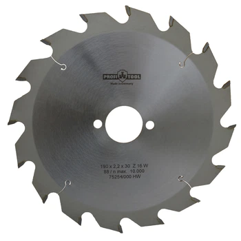 Диск пильный PROFITOOL - 190х2,2х1,4х30 мм Z=16, W (ATB) (2119002)