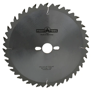 Диск пильный PROFITOOL - 250х3,2х2,2х30 мм Z=24, LWZ (ATB) (2125002)