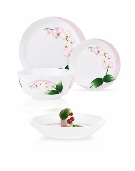 Столовий сервіз Luminarc Diwali Pink Orchid 19 предметів (Q0055)