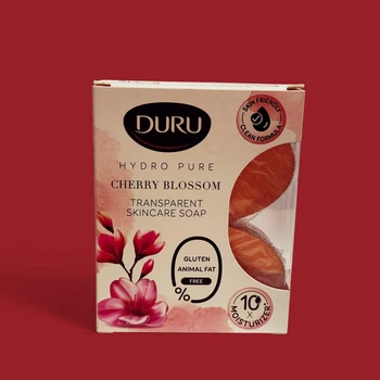 Мыло Duru Hydro Pure с экстрактом вишни, 270 гр, 2*135