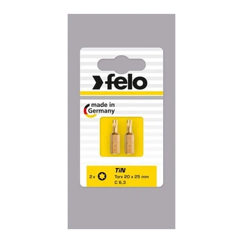 Бито FELO шлиц SL 5,5х1,0х25 мм TIN; ВОХ (2 шт.) (02052067)