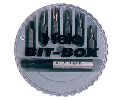 Набор бит Felo 25 мм 5,0х0,8/6,5х1,2/PZ1/PZ2/PH1/PH2 (02097460)