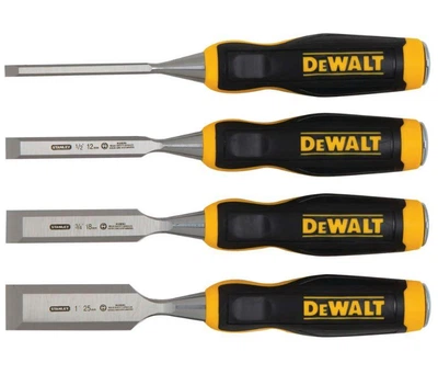 Набор стамесок DeWALT, 4 шт: 6,12,18,25 мм. (DWHT0-16063)