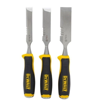 Набор стамесок DEWALT с лезвиями длиной 150 мм с боковой режущей кромкой, 3 шт: 18,25,32 мм. (DWHT0-16148)