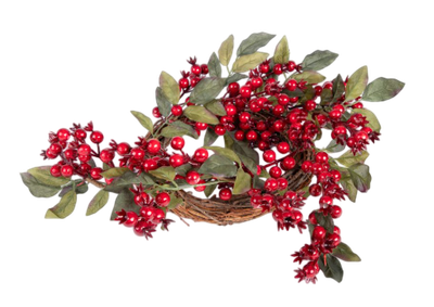 Вінок Homla Ruby Hawthorn червоний Ø 40 см (5906496708978)
