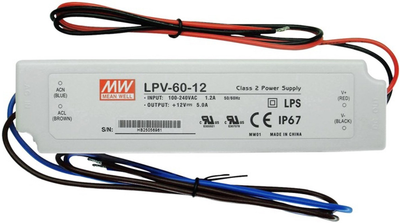 Transformator Mean Well LPV-60-12 (1010302350009)