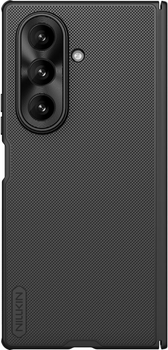 Etui Nillkin Super Frosted Shield Fold Magnetic do Samsung Galaxy Flip 7 Black (6902048298729)