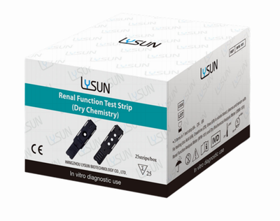 Тест-полоски Lysun 3 в 1 для определения функции почек 25 шт