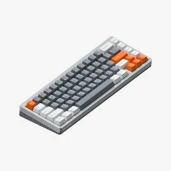 Игровая механическая клавиатура NuPhy Halo65 HE (Magnetic Coral)