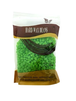 Плівковий віск у гранулах 100 г Hard wax beans зелений