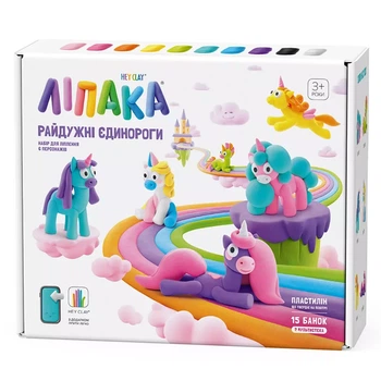 Пластилин Липака Радужные единороги (15028-UA01)