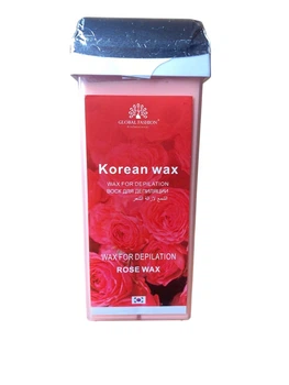 Касетний Віск Global Fashion для депіляції Professional Korean Wax Rose 100 мл