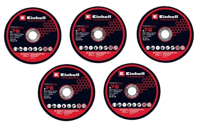 Диск відрізний Einhell TP-CO 18/76-C Li BL 76х10мм по металу 5шт