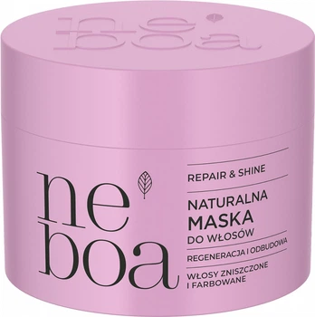 Відновлювальна маска для пошкодженого та фарбованого волосся Neboa Repair & Shine 300 мл (5903794193512)